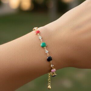 "Trendy Handmade Bracelet – A Stylish Gift for Women & Girls, MAR091074